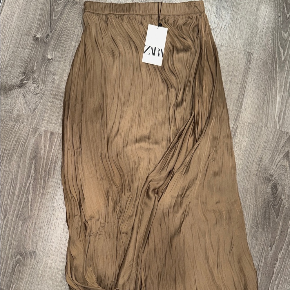 Zara Women's Brown Maxi Skirt